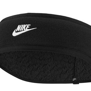 Nike Women's Club Fleece Headband - OS - True Black - NWT
